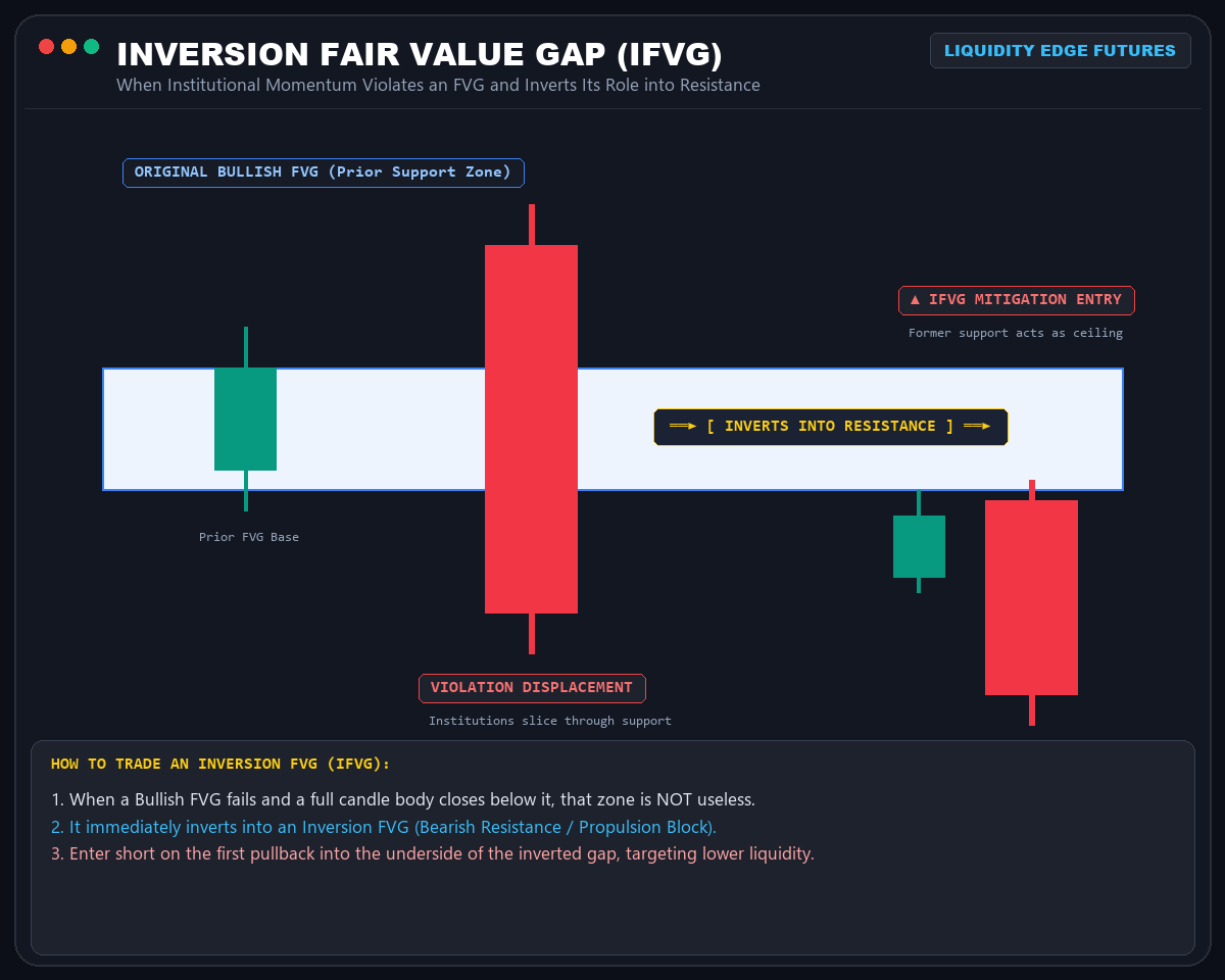 Inversion FVG Candlestick Card